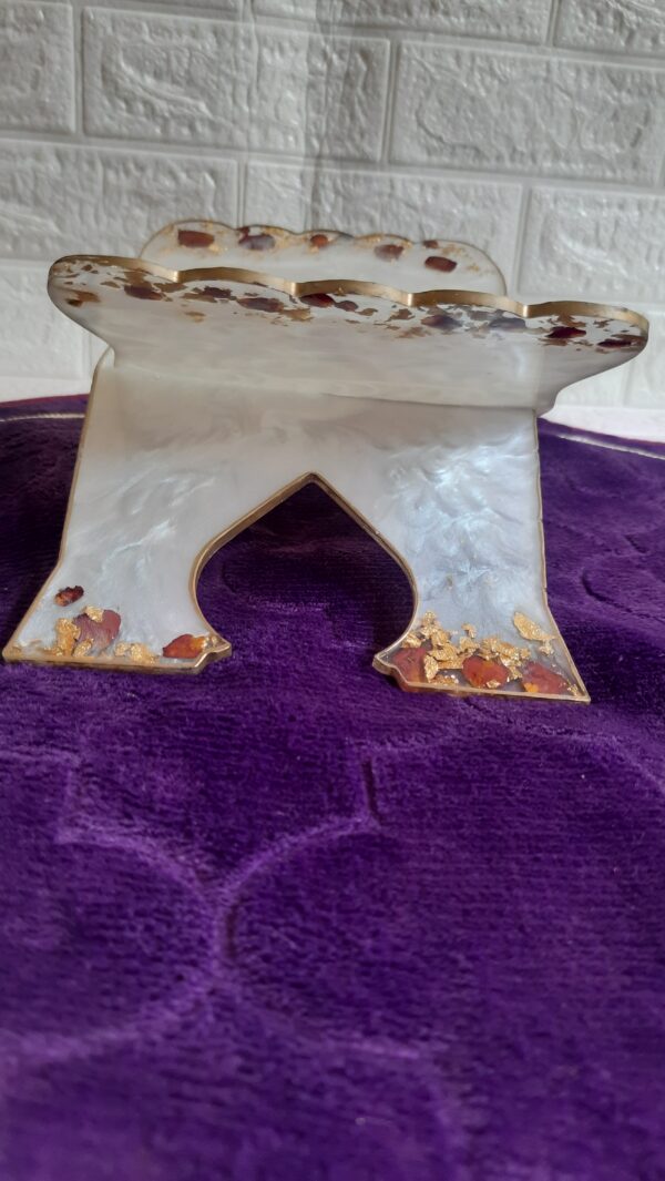 Majestic Rehal for the Noble Qur’an – Premium Resin Craft - Image 6